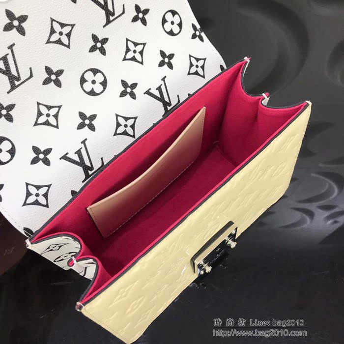 路易威登LV女包 頂級原單 Wynwood手袋 Monogram Vernis漆皮碰撞 2019夏季膠囊系列 壓紋漆光牛皮 單肩斜挎包  ydh2679